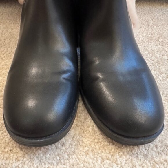 Black Nine West Short Boots - Women's 9 1/2 - Picture 7 of 10